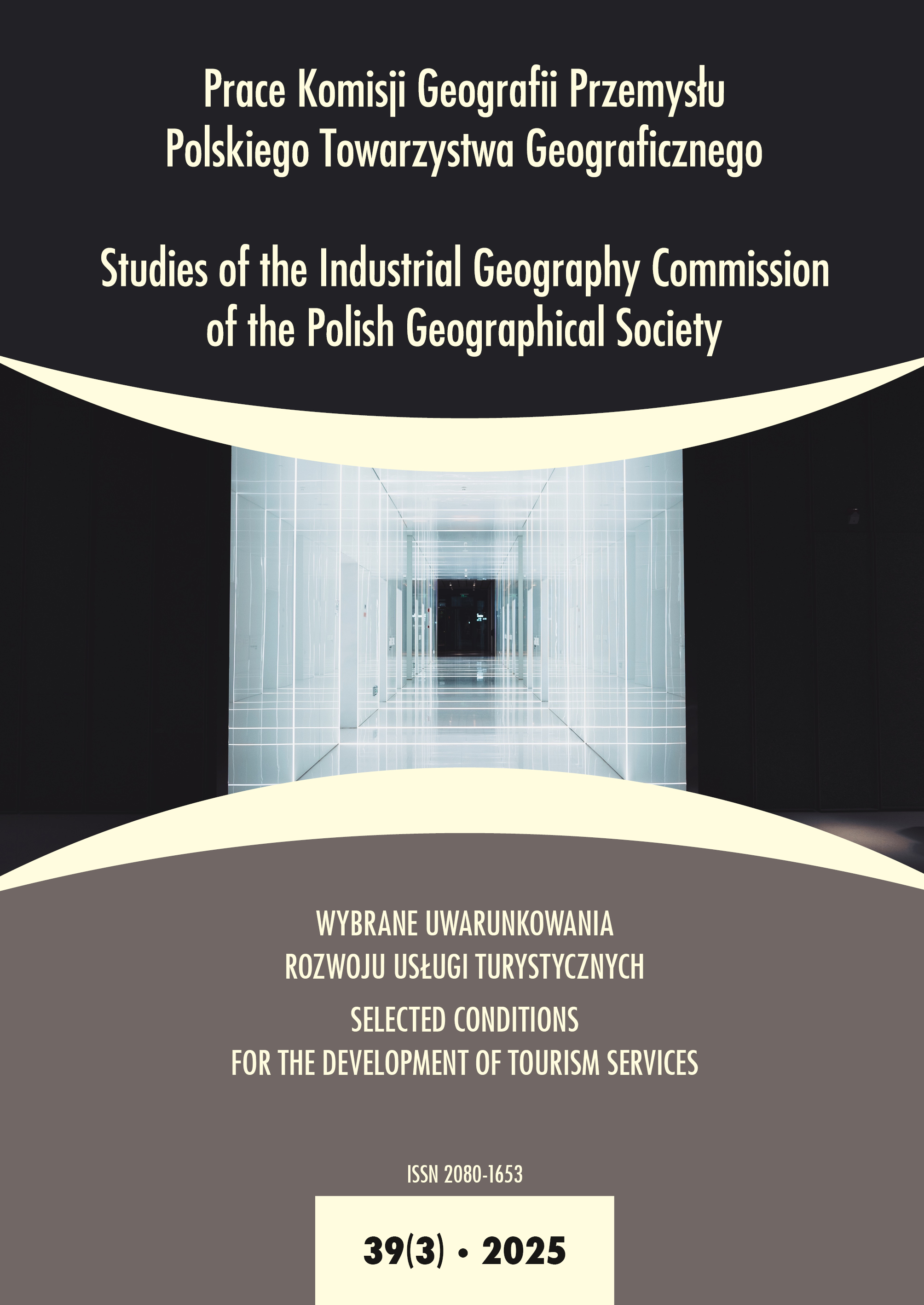 					View Vol. 39 No. 3 (2025): Selected conditions for the development of tourism services
				